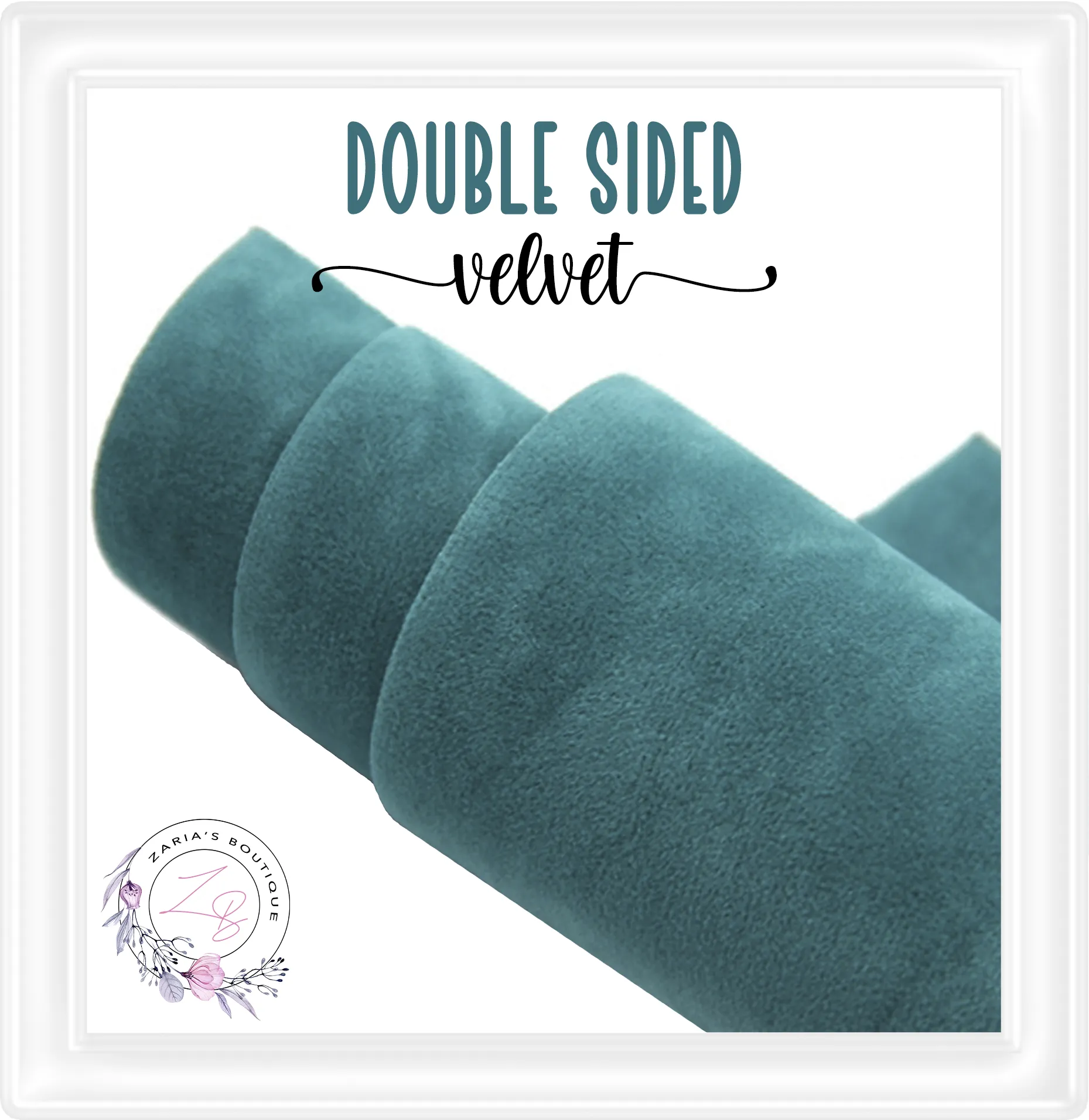 ⋅  Double-Sided Velvet  ⋅  TEAL ⋅ 0.88mm  ⋅  ⋅  Black ⋅ 0.88mm  ⋅ Velvet  ⋅  Black ⋅ 0.88mm  ⋅ Velvet Bow Making Button Earring Sheets ~ Baby Pink