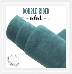 ⋅  Double-Sided Velvet  ⋅  TEAL ⋅ 0.88mm  ⋅  ⋅  Black ⋅ 0.88mm  ⋅ Velvet  ⋅  Black ⋅ 0.88mm  ⋅ Velvet Bow Making Button Earring Sheets ~ Baby Pink