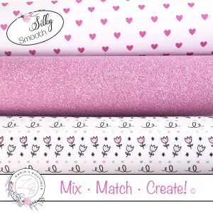 ⋅ Happy Tulips ⋅ Vegan Faux Leather ⋅ Mix Match Create ©