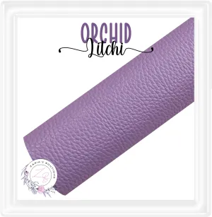 ⋅ Orchid Purple ⋅ Litchi ⋅ Vegan Faux Leather