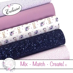 ⋅ Quokka Floral ⋅ Vegan Faux Leather ⋅ Mix Match Create ©