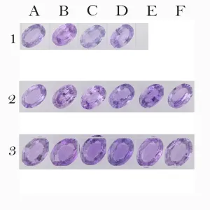 0.45-0.80ct Calibrated Oval (6.0-7.0mm)