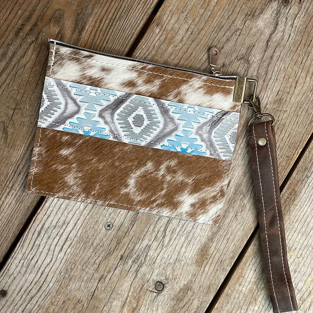 109 Make-up bag - Longhorn w/ Rocky Mountain Aztec