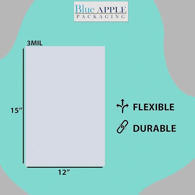 12X15 inches Vacuum Seal Bags for Food Packaging 3 Mil Co-Extruded