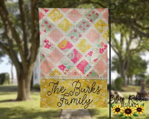 12X18" Single or Double Sided Quilt Garden Flag