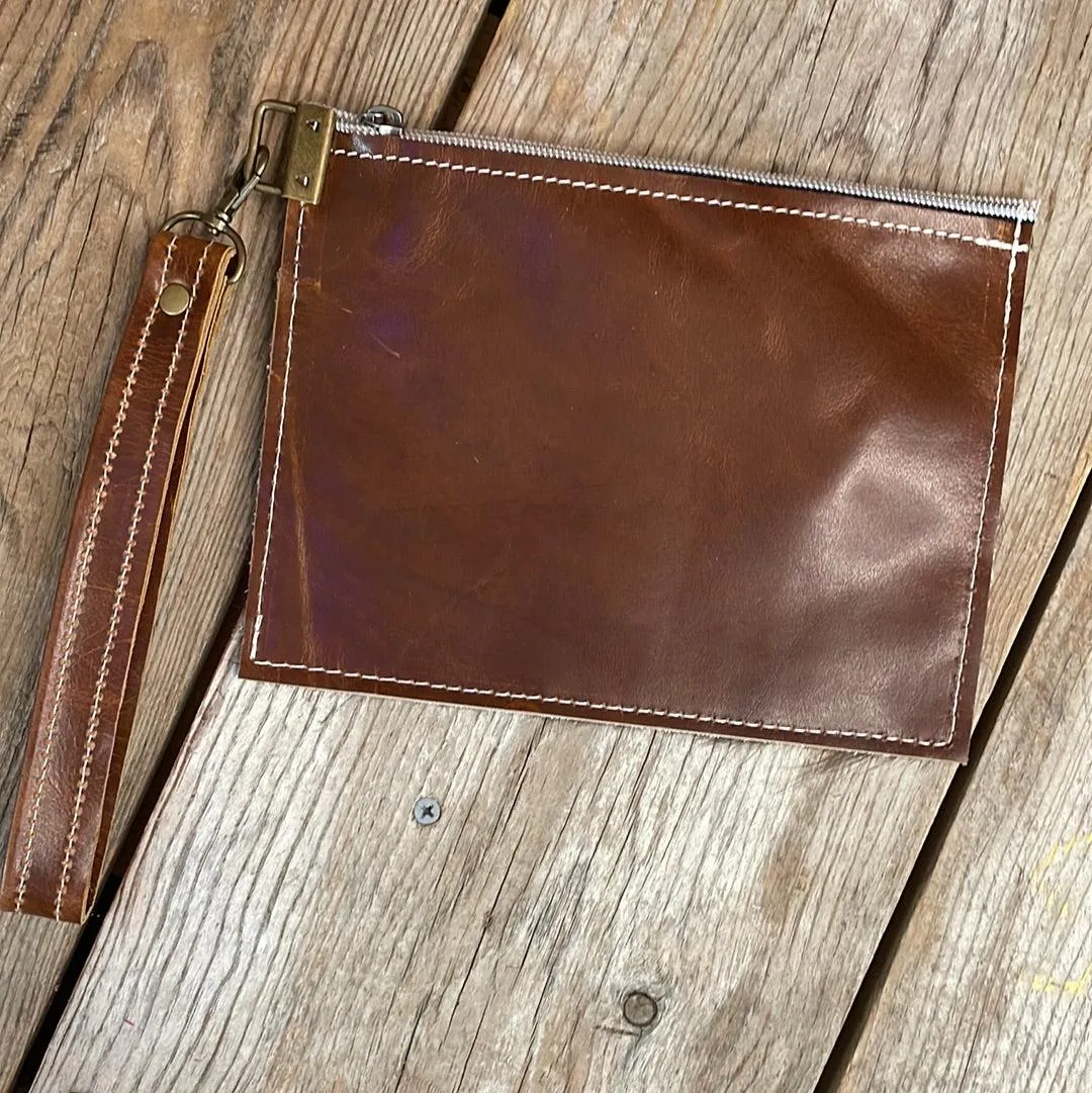 172 Make-up bag - Tricolor w/ Western Tool