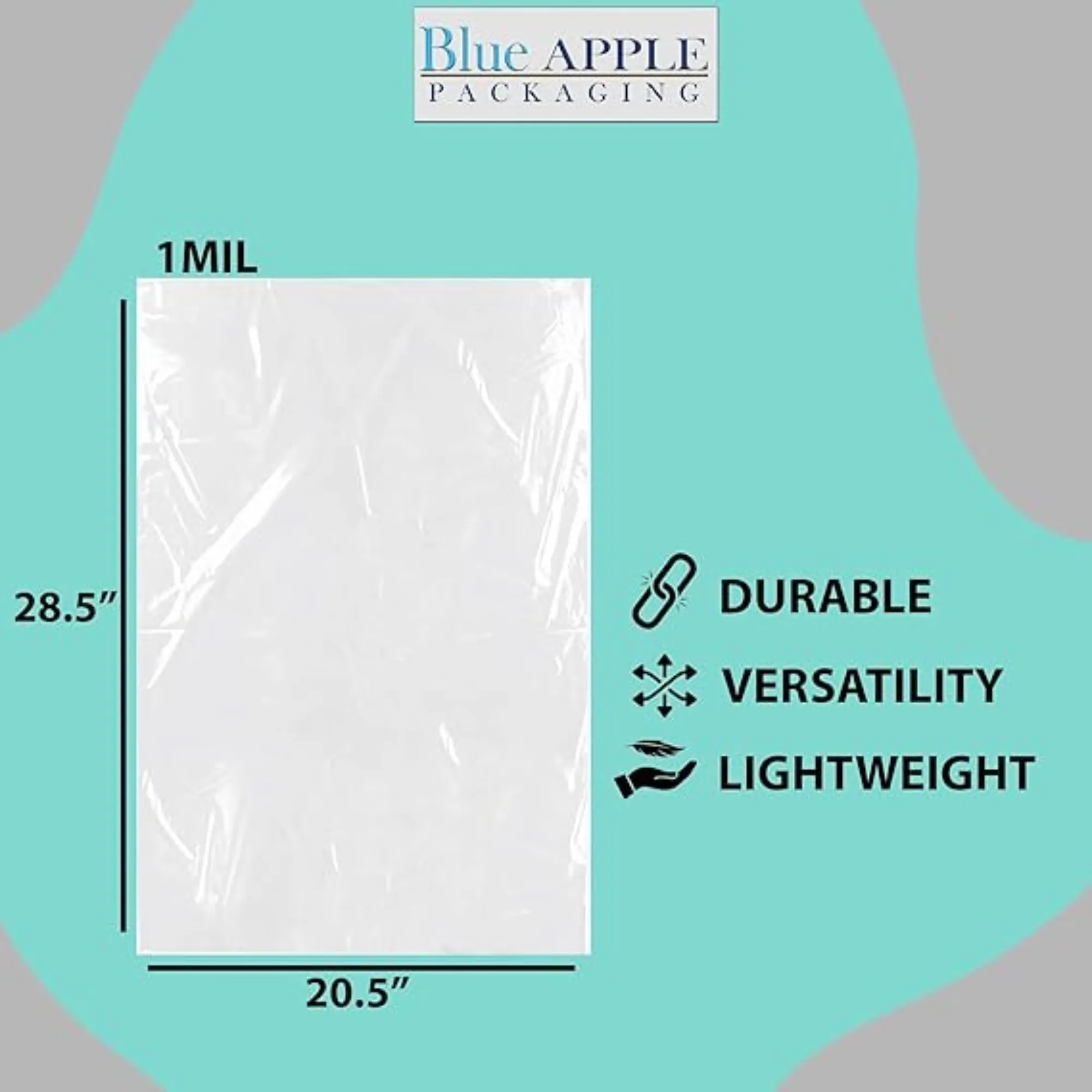 20.5X28.5 inches Pan Liners Poly Nylon 1 Mil Half Bun Pan Sheet PN