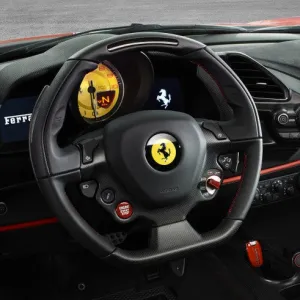 488 Pista Spider Carbon Fiber Steering Wheel