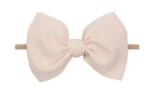 6 inch bow on nylon- ALL colors