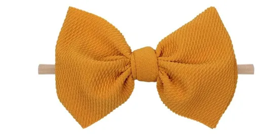6 inch bow on nylon- ALL colors
