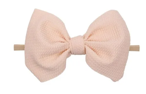 6 inch bow on nylon- ALL colors