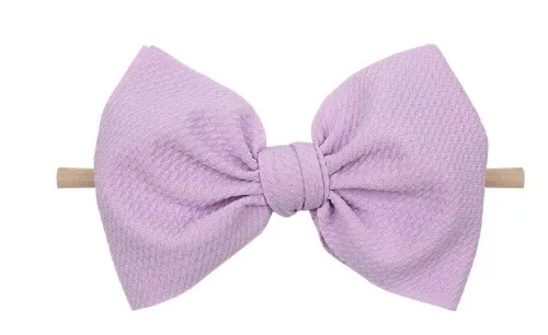 6 inch bow on nylon- ALL colors