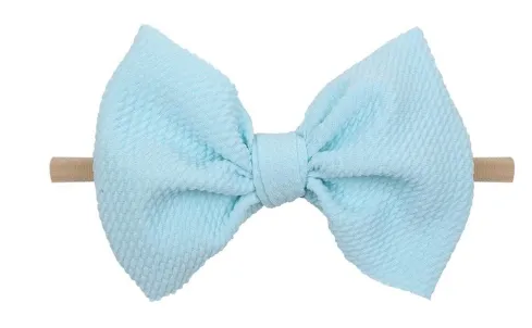 6 inch bow on nylon- ALL colors