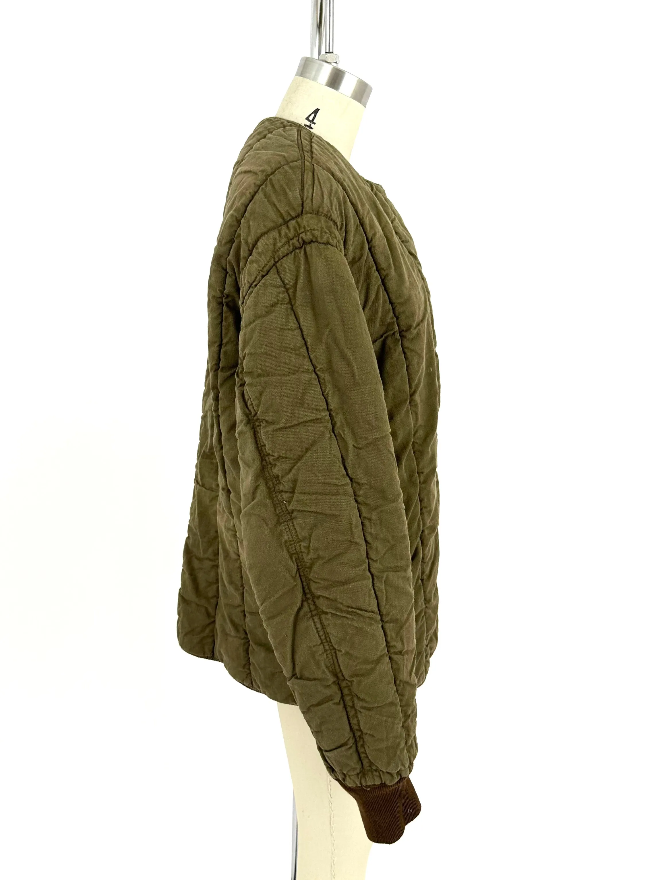 60s Canvas Quilted Liner Jacket
