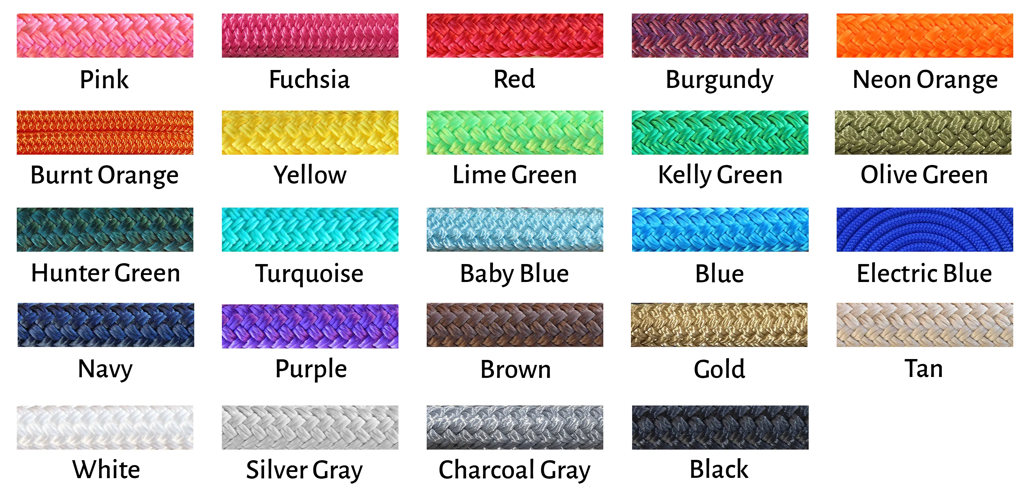 8', 10', or 12' Lead Rope
