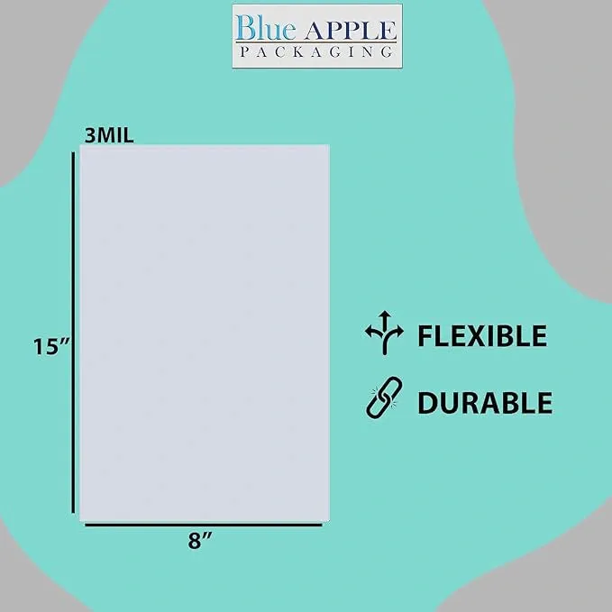 8X15 inches Vacuum Seal Bags for Food Packaging 3 Mil Co-Extruded