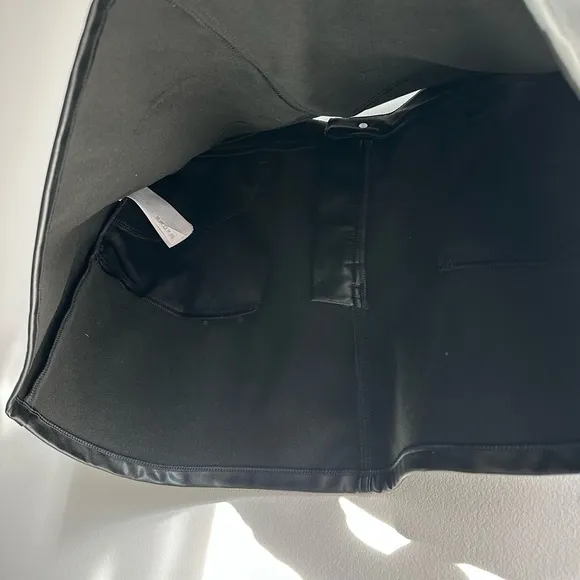 Abercrombie &amp; Fitch vegan leather mini skirt