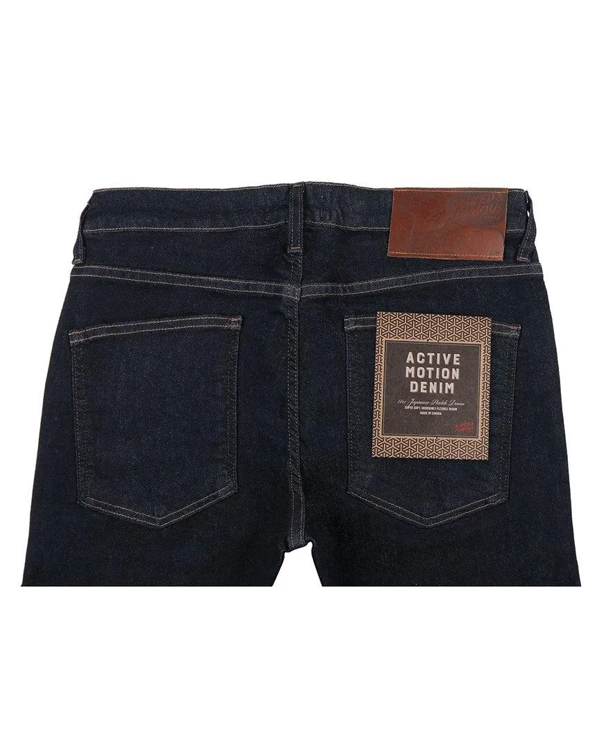 Active Motion Indigo Denim Super Skinny Guy