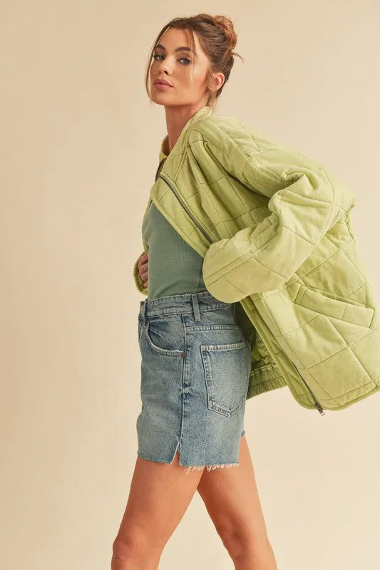 Aemi   Co Dixie Quilted Jacket