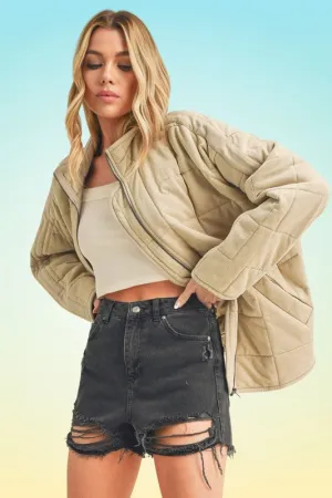 Aemi   Co Dixie Quilted Jacket