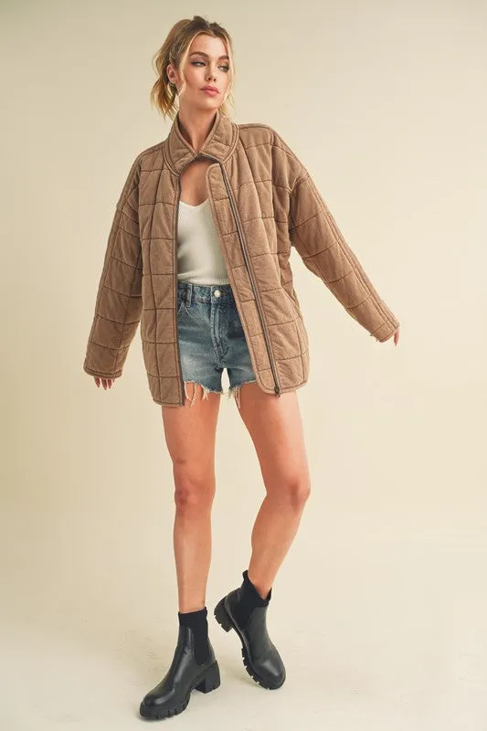 Aemi   Co Dixie Quilted Jacket