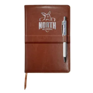 AFL Notebook and Pen Gift Pack North Melbourne Kangaroos
