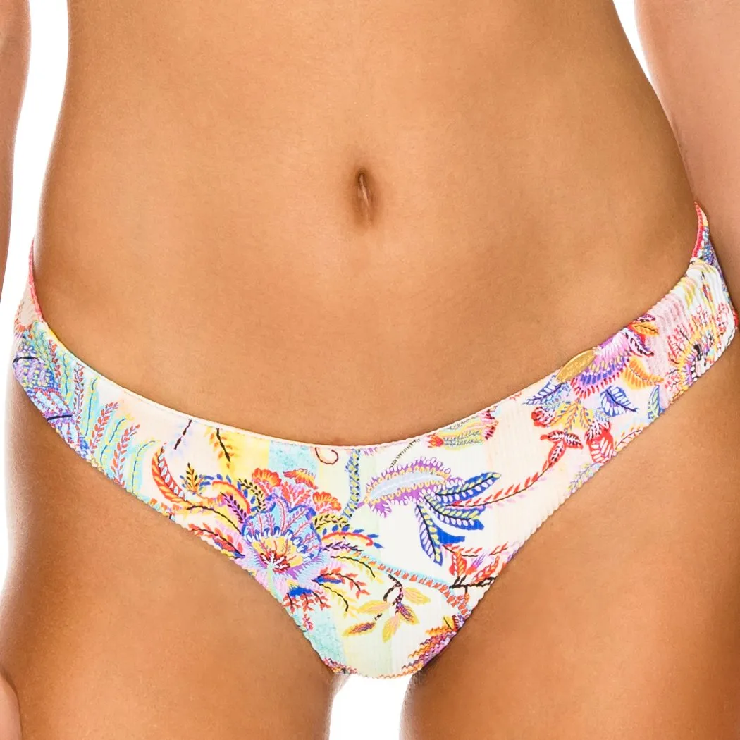 ALCAZAR - Wavey Ruched Back Brazilian Bottom