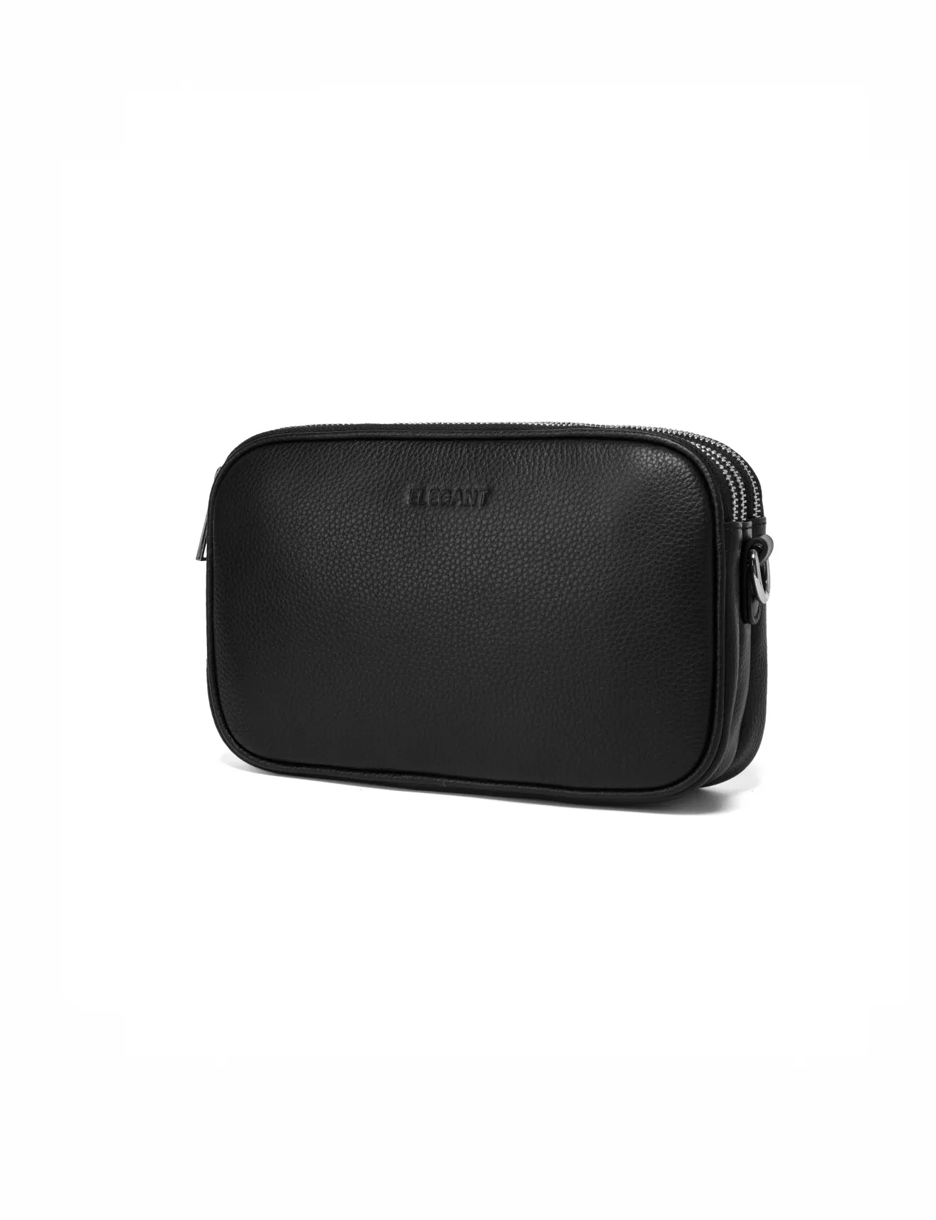 ALLY TRIPLE COMPARTMENT CROSSBODY -E1-0811A-BLK