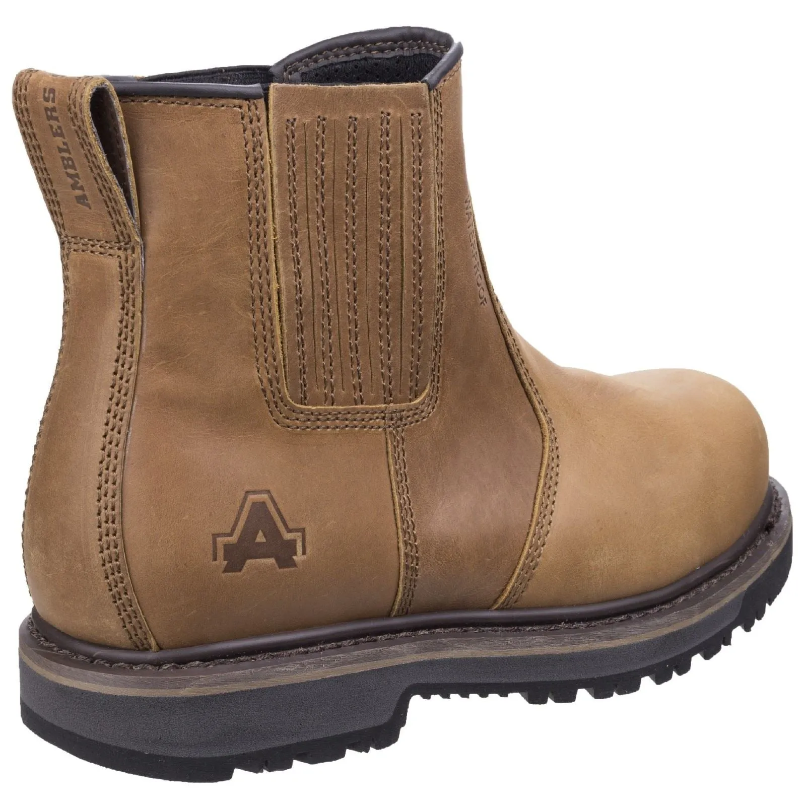 Amblers Men Boots - AS232 Safety Boot in Tan, 6-12