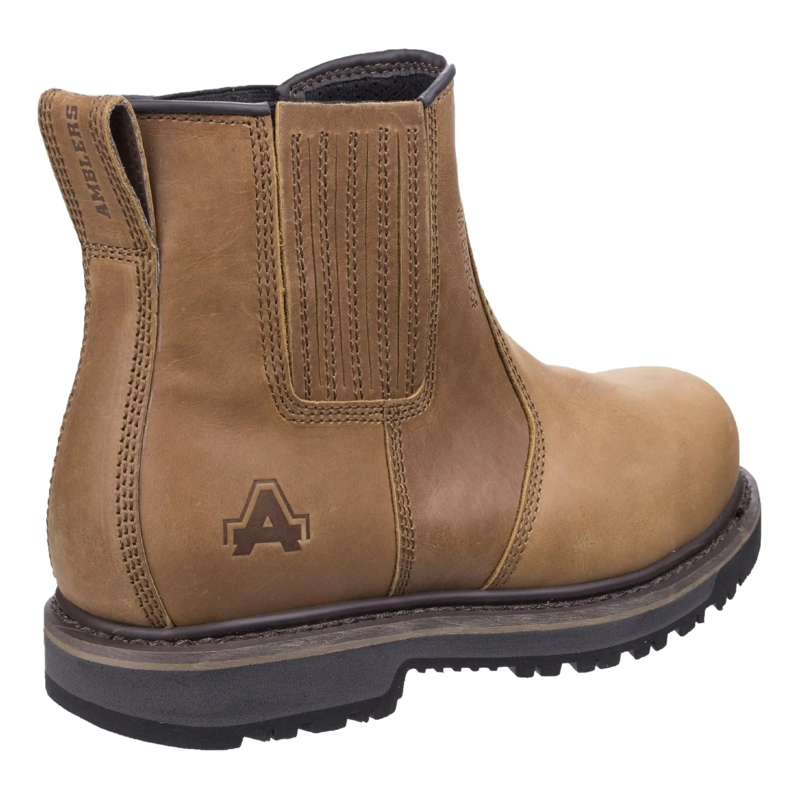 Amblers Men Boots - AS232 Safety Boot in Tan, 6-12