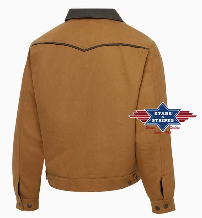 Andrew Men's Canvas Western Jacket
