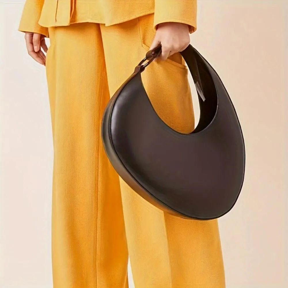 Anelisa® | Elegant Modern Minimalist Solid Color Hobo Bag