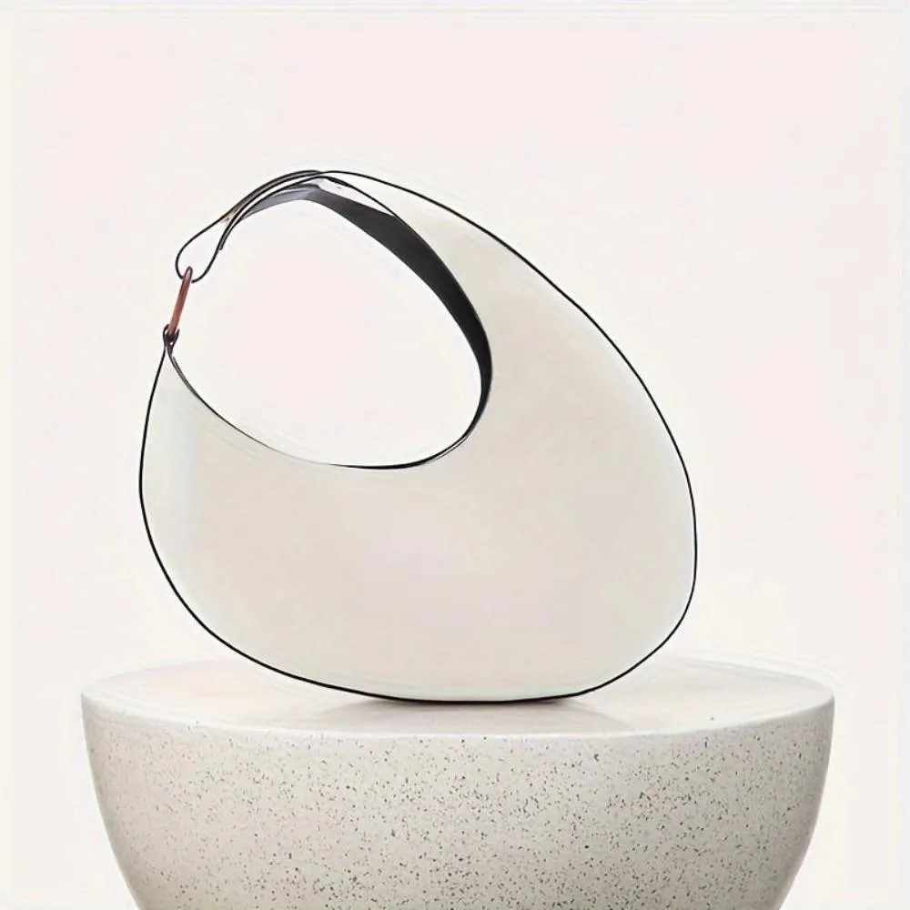 Anelisa® | Elegant Modern Minimalist Solid Color Hobo Bag