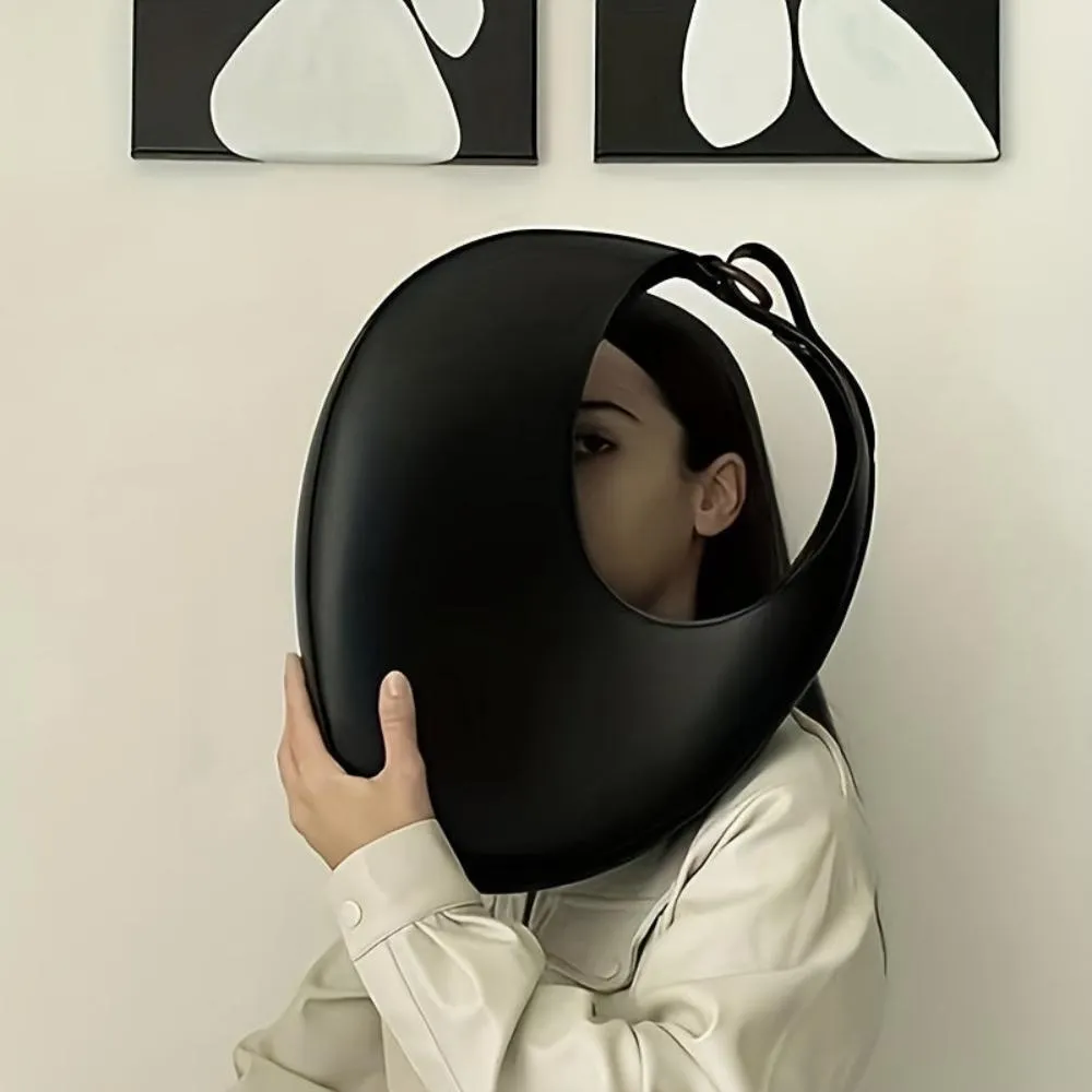 Anelisa® | Elegant Modern Minimalist Solid Color Hobo Bag