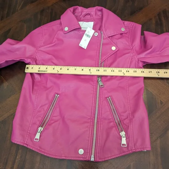 Anthropologie Faux Leather Moto Jacket