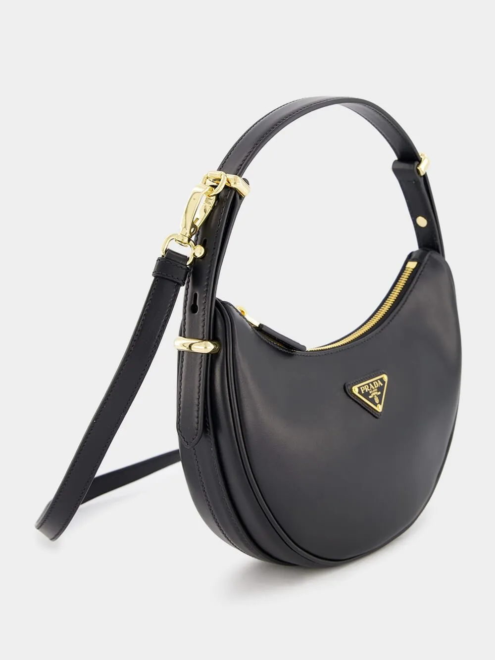 Arqué Leather Shoulder Bag