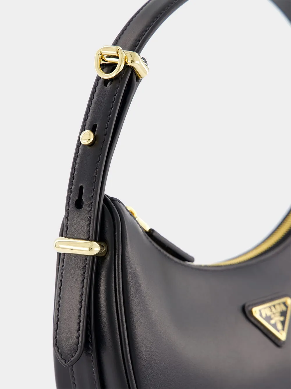 Arqué Leather Shoulder Bag