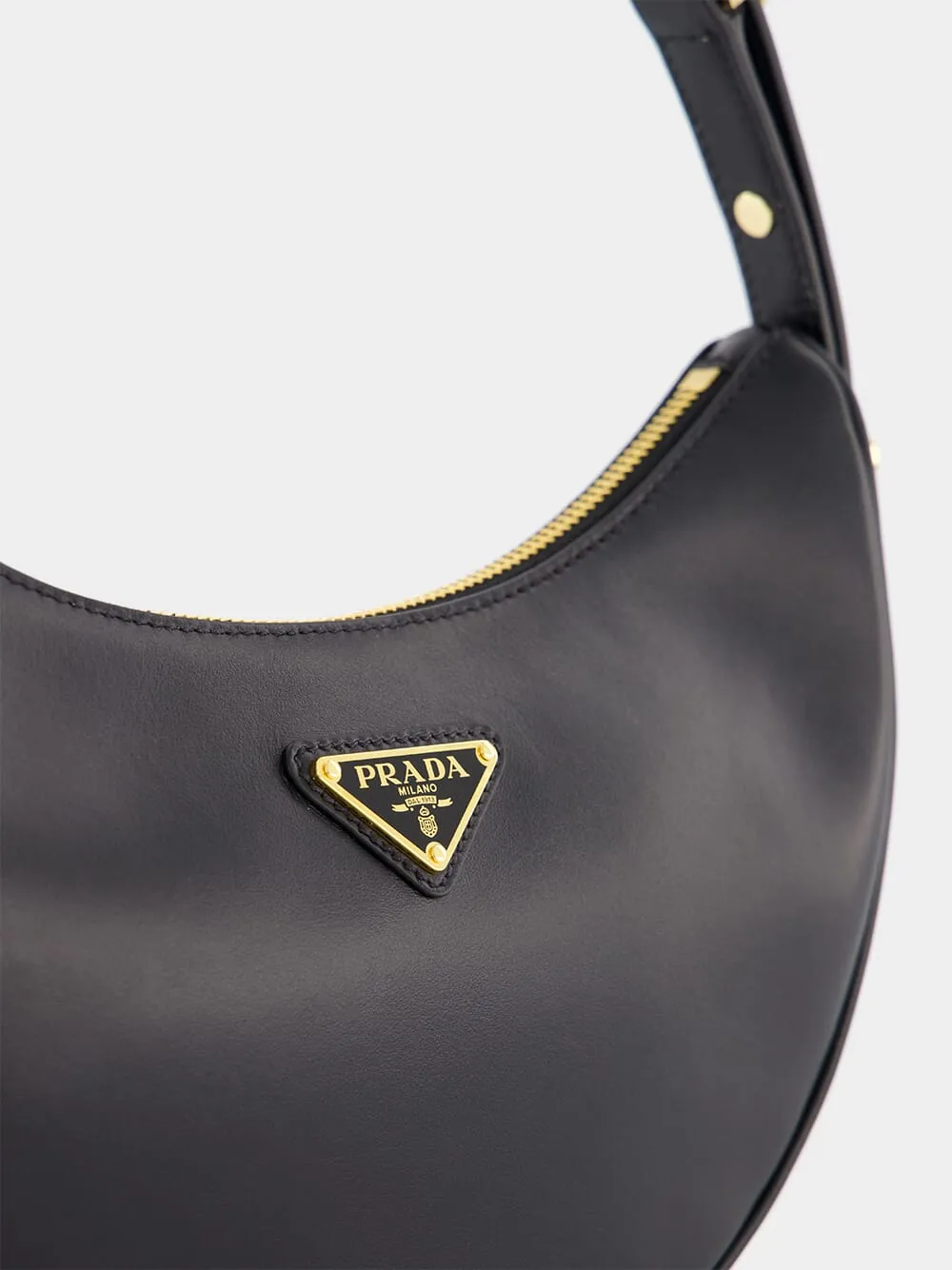Arqué Leather Shoulder Bag