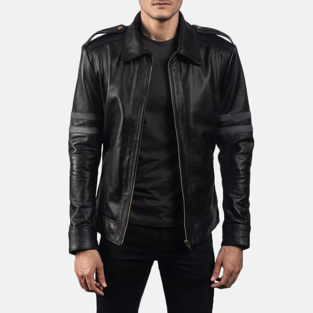 Asphalt Ride Leather Biker Jacket