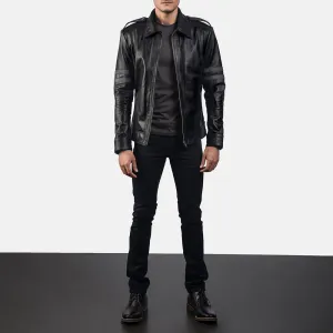 Asphalt Ride Leather Biker Jacket