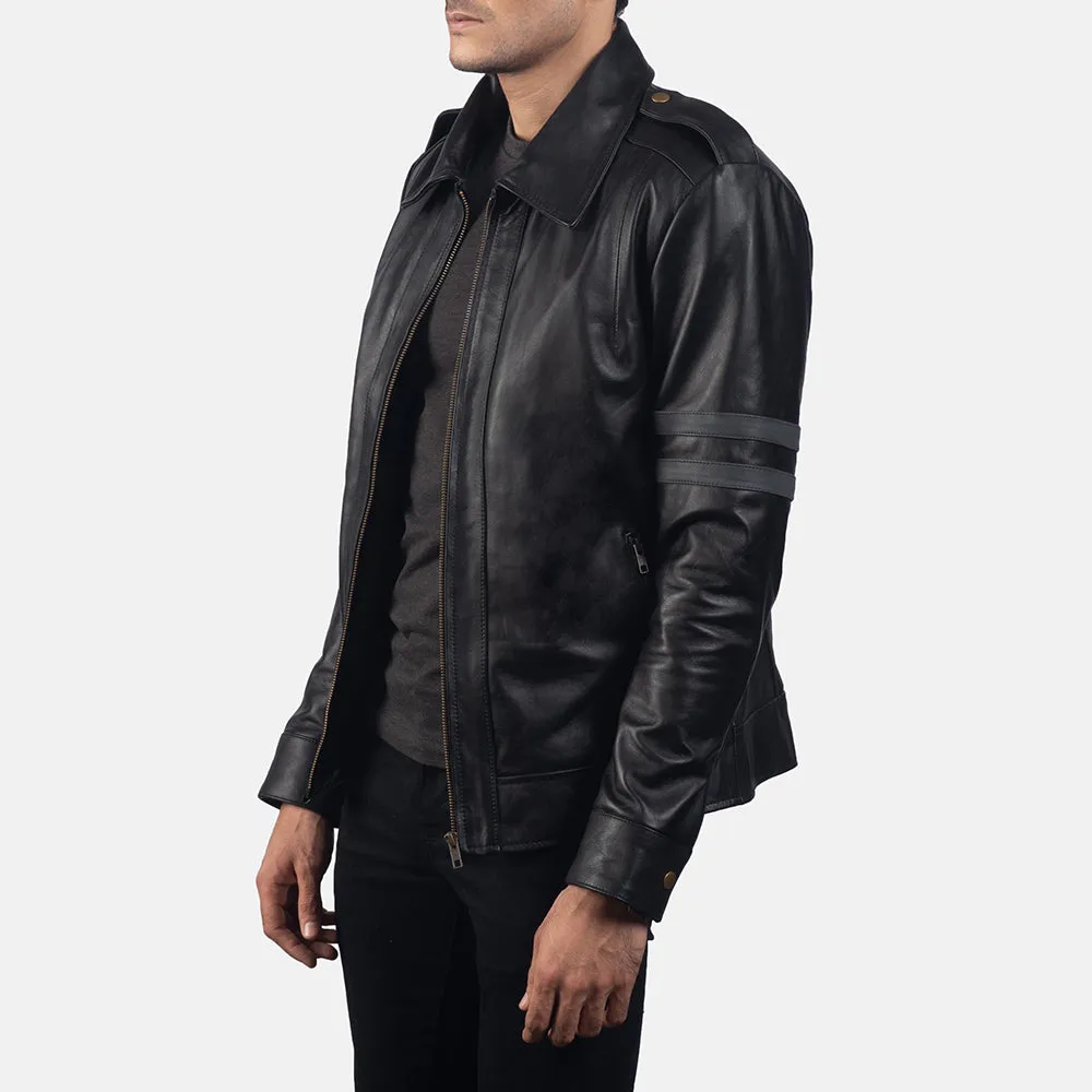 Asphalt Ride Leather Biker Jacket