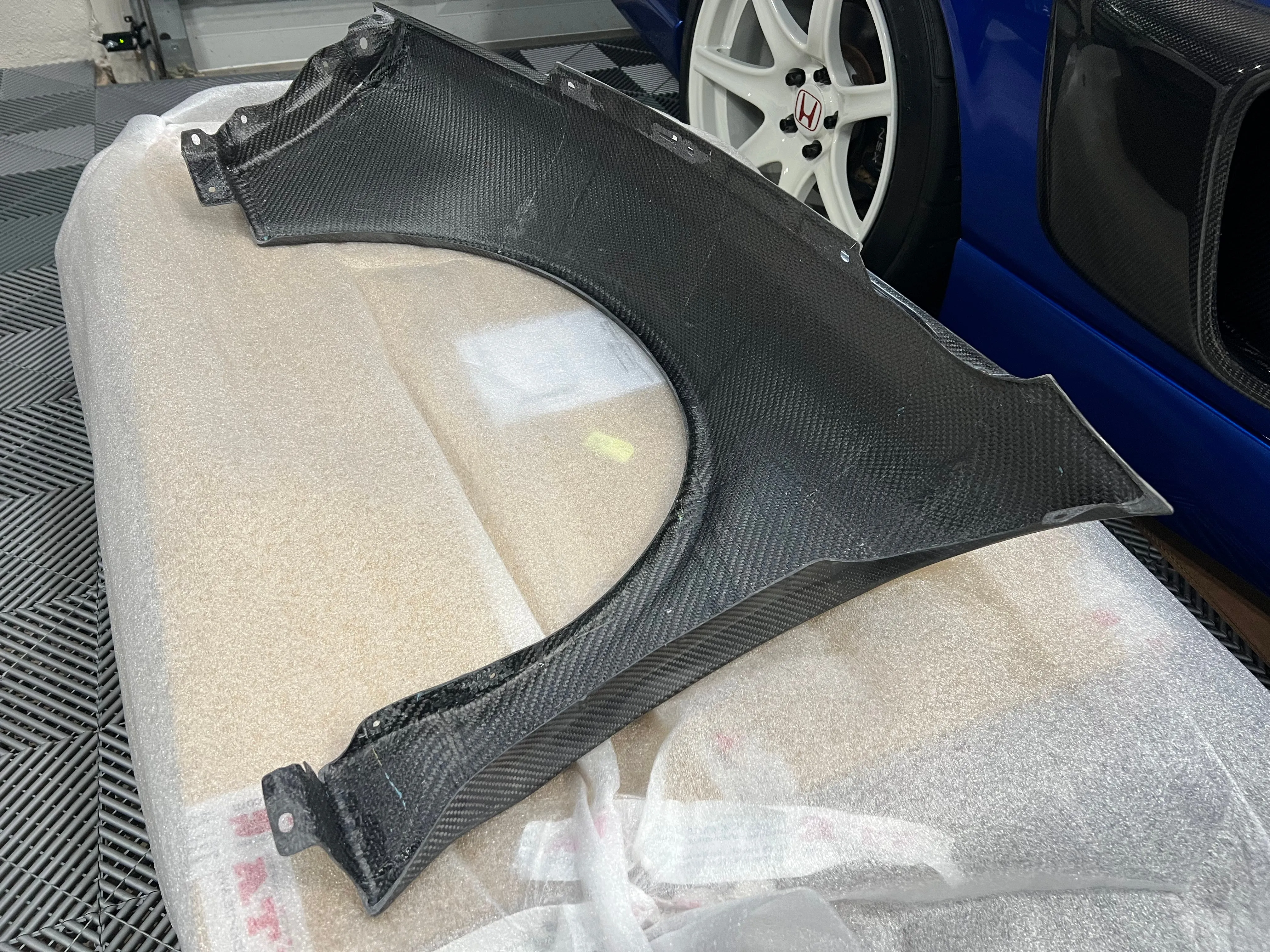 ATR Front Fenders  20mm - Dry Carbon