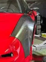 ATR Front Fenders  20mm - Dry Carbon