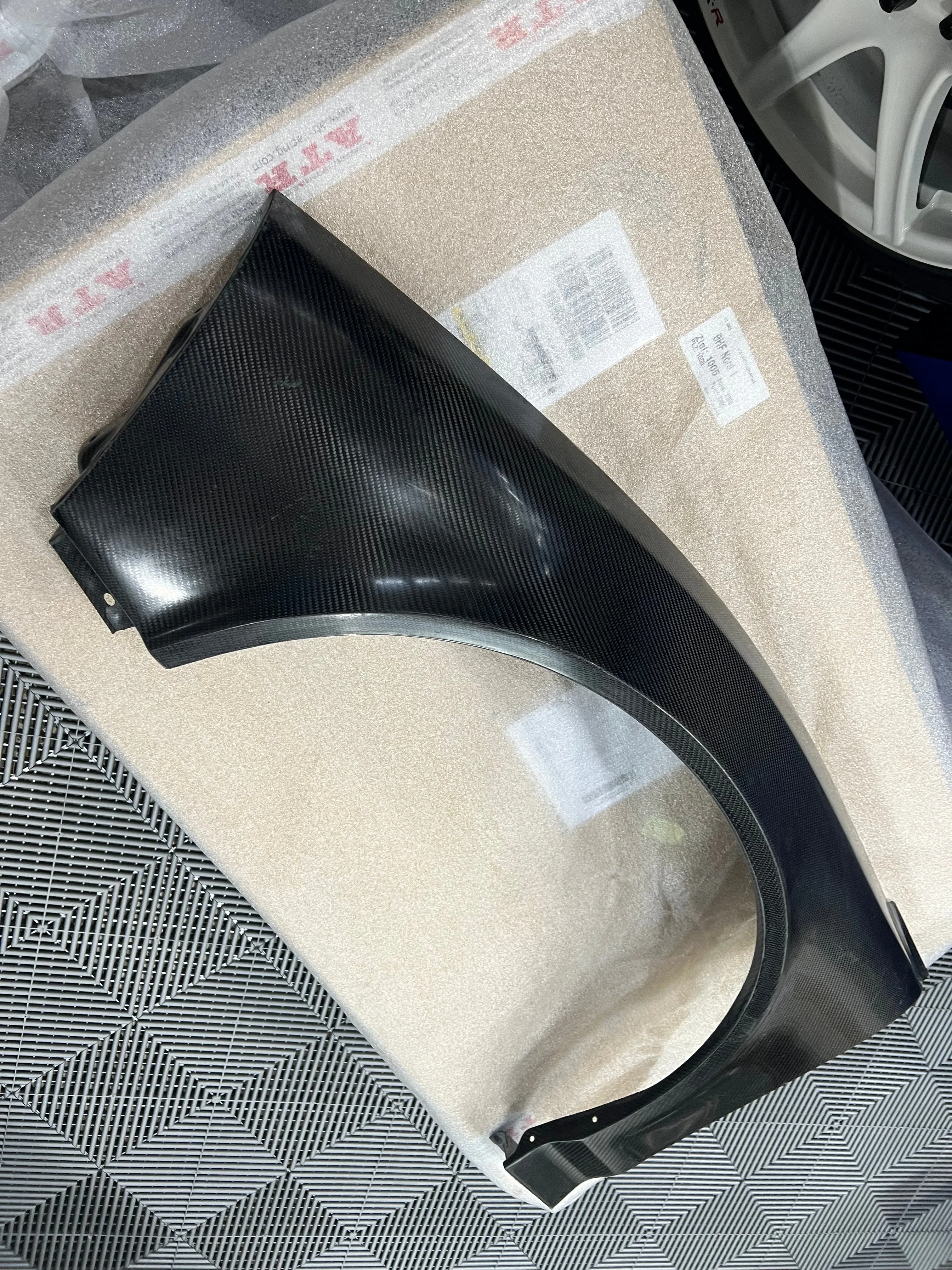 ATR Front Fenders  20mm - Dry Carbon