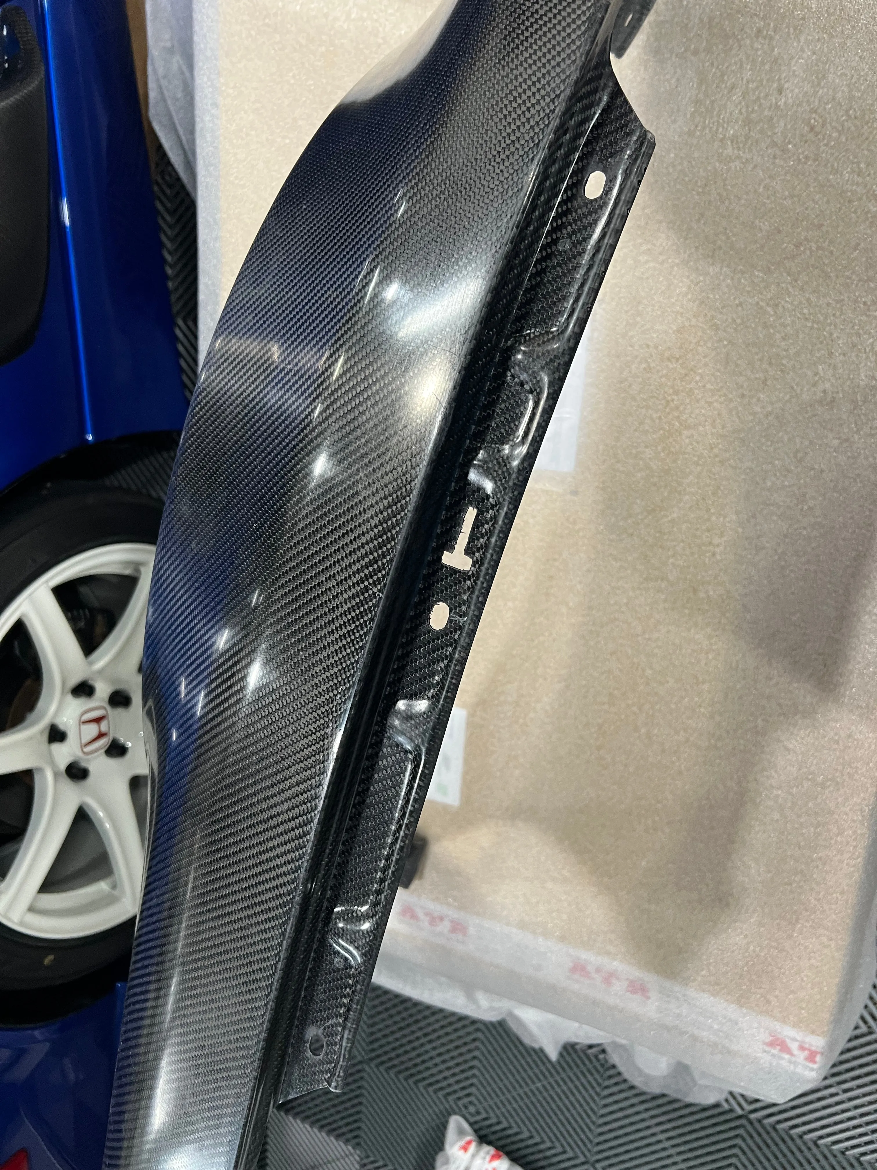 ATR Front Fenders  20mm - Dry Carbon