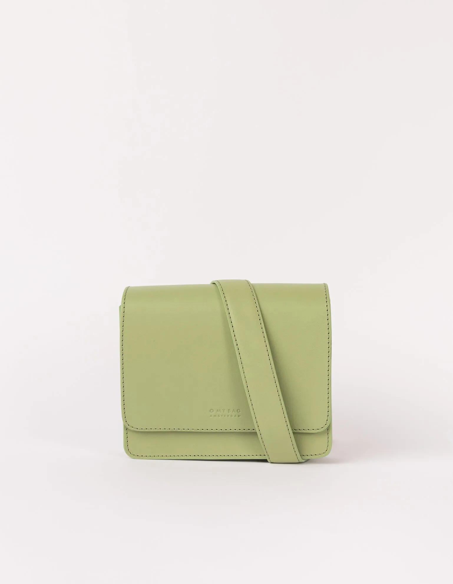 Audrey Mini Bag Classic Leather Tea Green