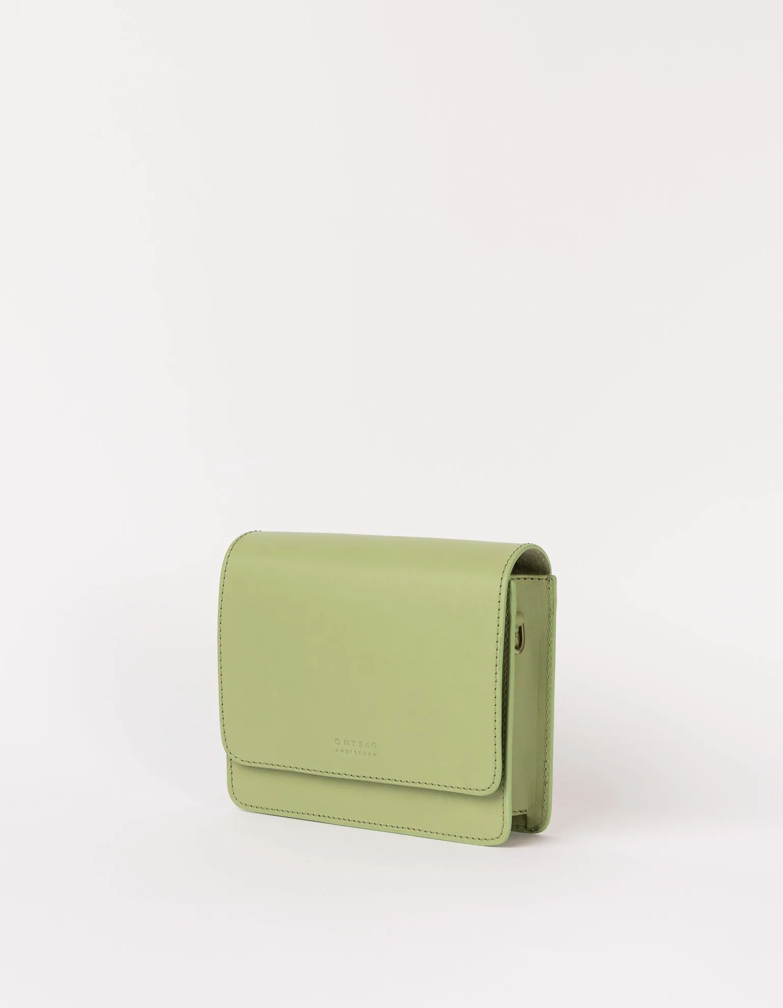 Audrey Mini Bag Classic Leather Tea Green