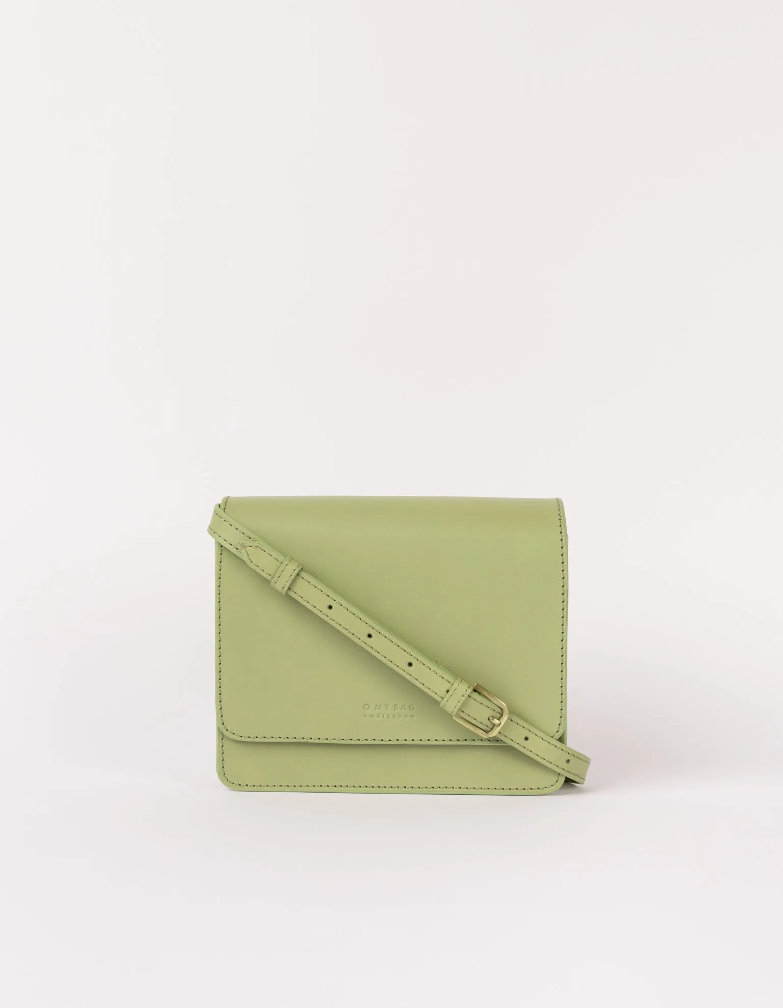 Audrey Mini Bag Classic Leather Tea Green