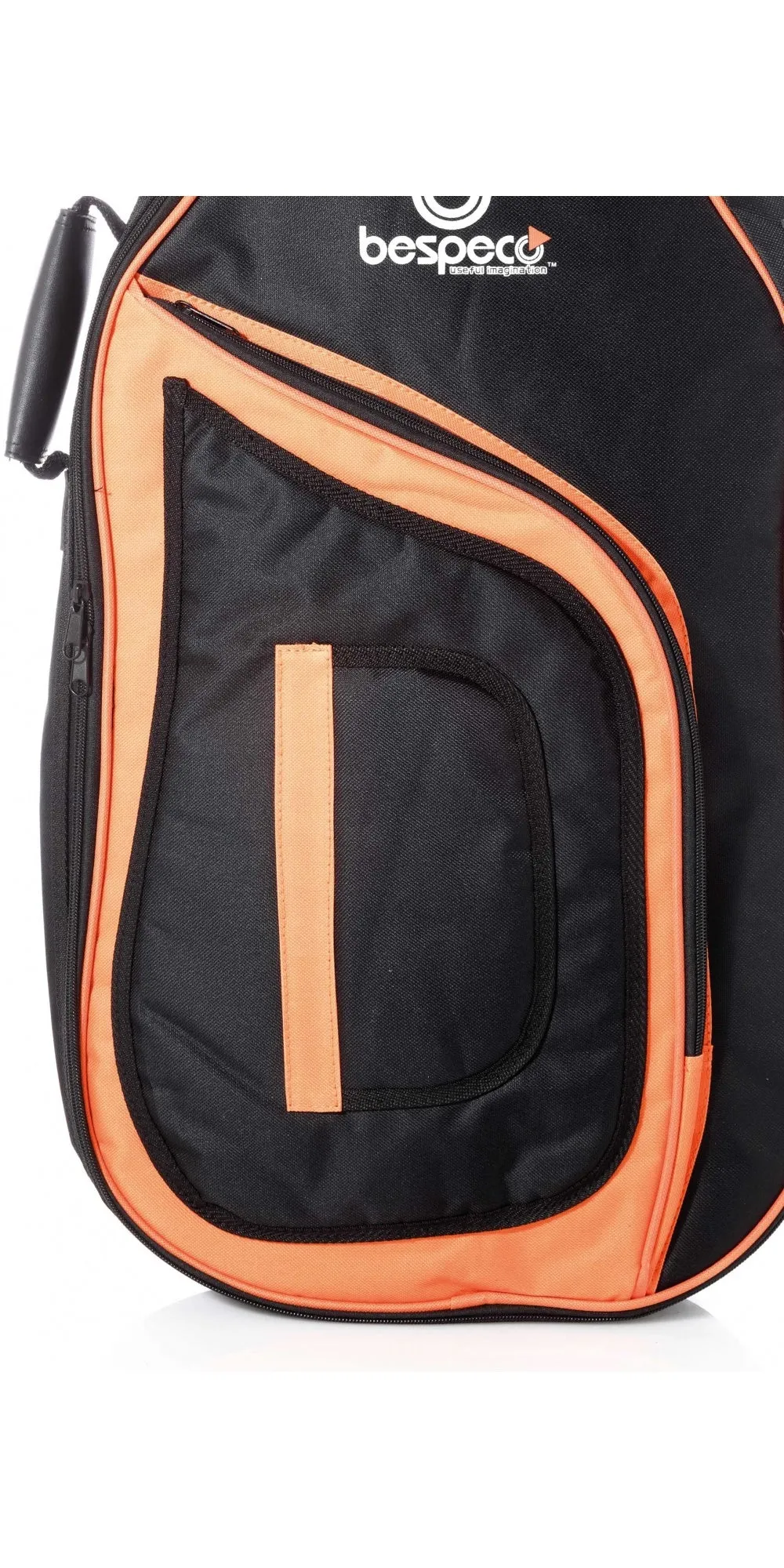 BAG170EG | BORSA MORBIDA PER CHITARRA ELETTRICA -NERO/ARANCIO