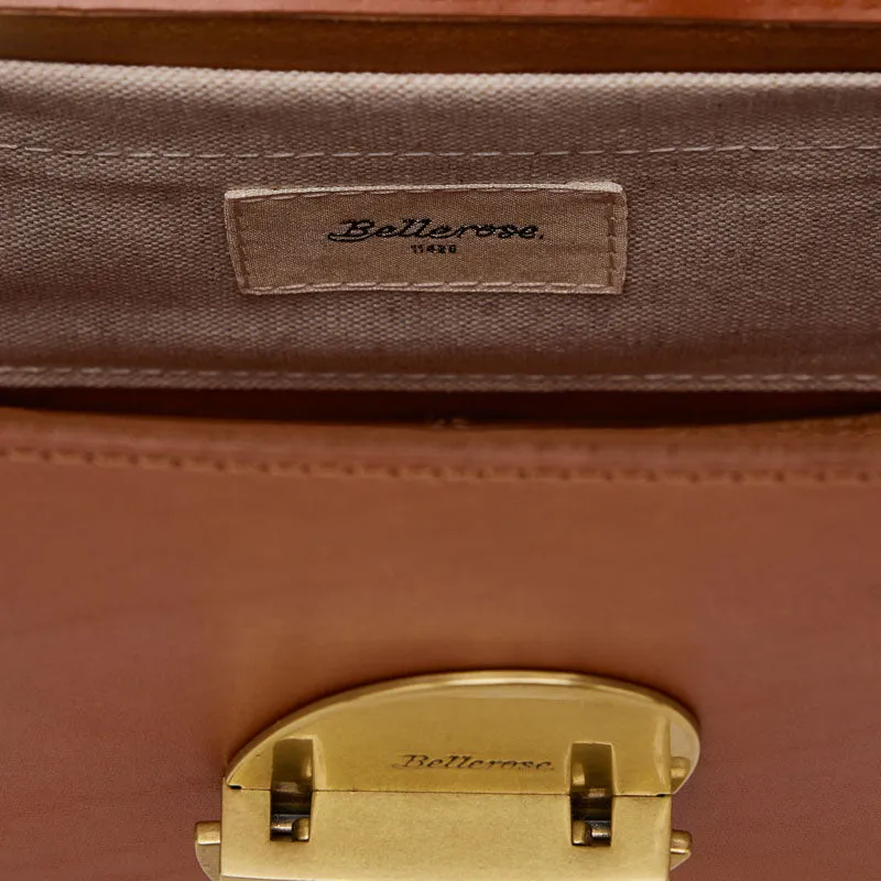 BELLEROSE Sicoco Crossbody Bag in Cognac